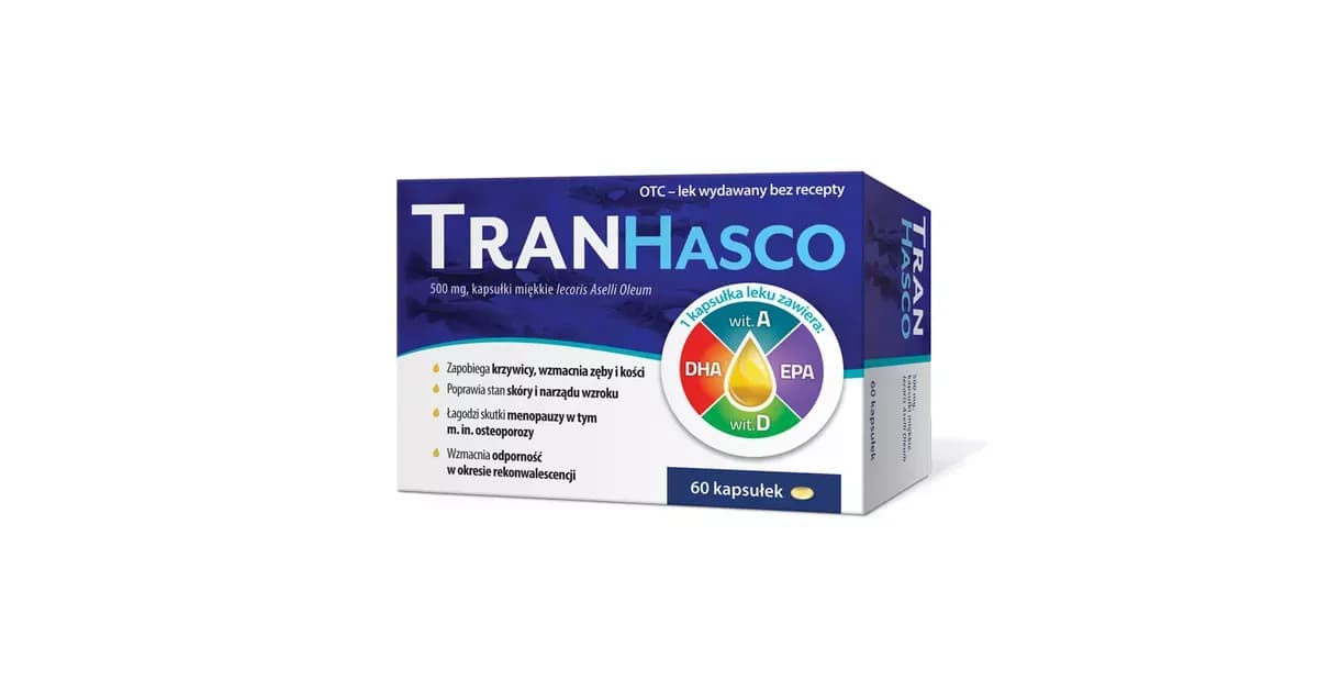 Tran Hasco lek czy suplement – jakie są korzyści i różnice? Tran Hasco lek czy suplement – jakie są korzyści i różnice?
