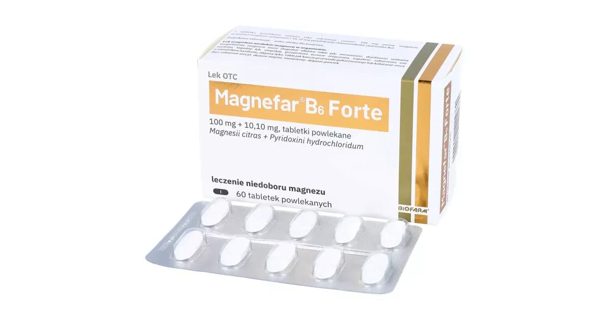 Magnefar B6 Forte: lek czy suplement? Odkryj kluczowe różnice Magnefar B6 Forte: lek czy suplement? Odkryj kluczowe różnice