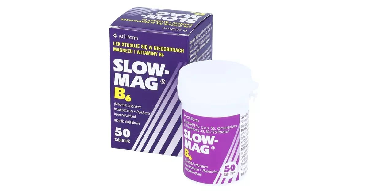 Slow Mag B6 – lek czy suplement? Odkryj prawdę o jego zastosowaniu Slow Mag B6 – lek czy suplement? Odkryj prawdę o jego zastosowaniu